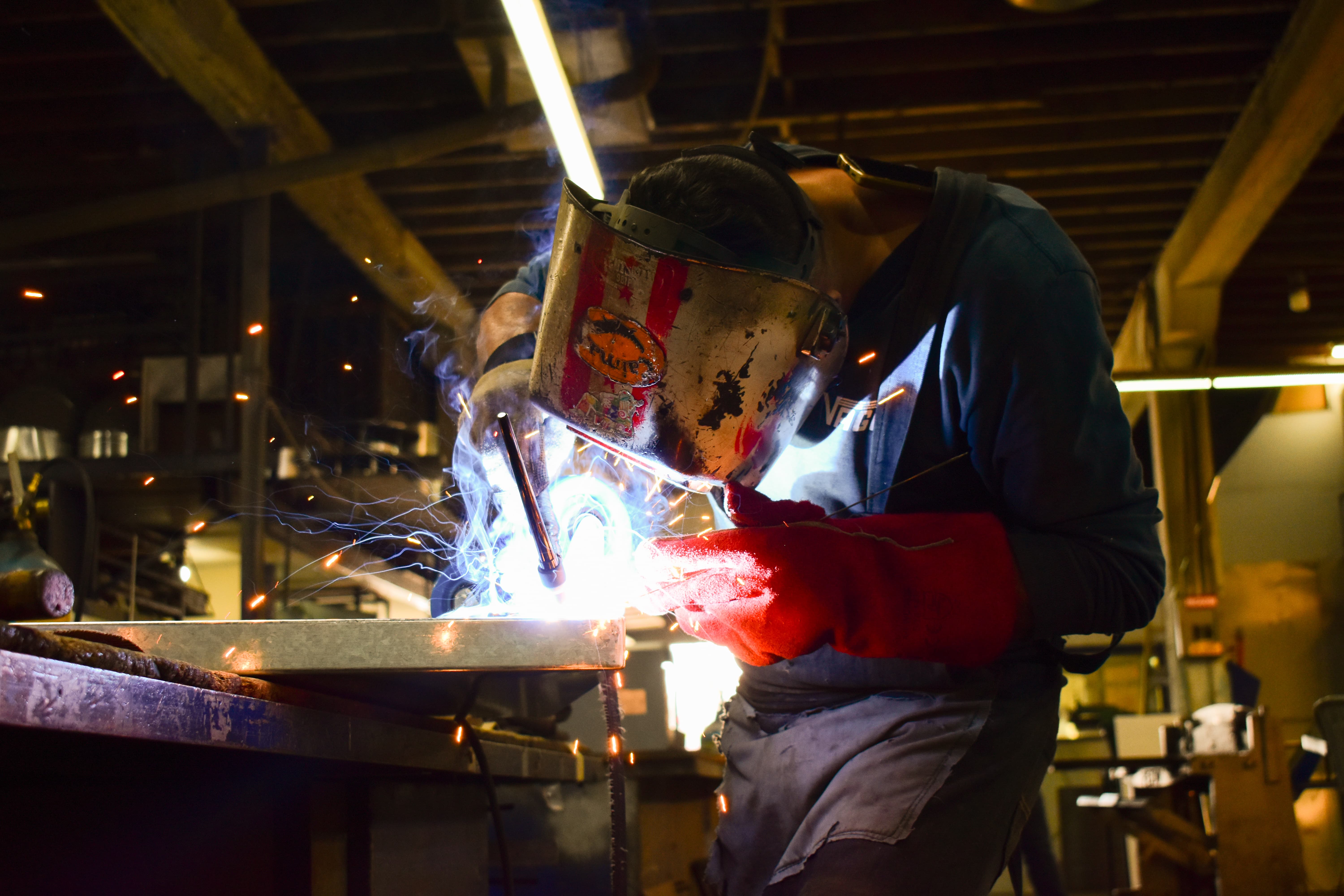 Equipo en proceso de instalación