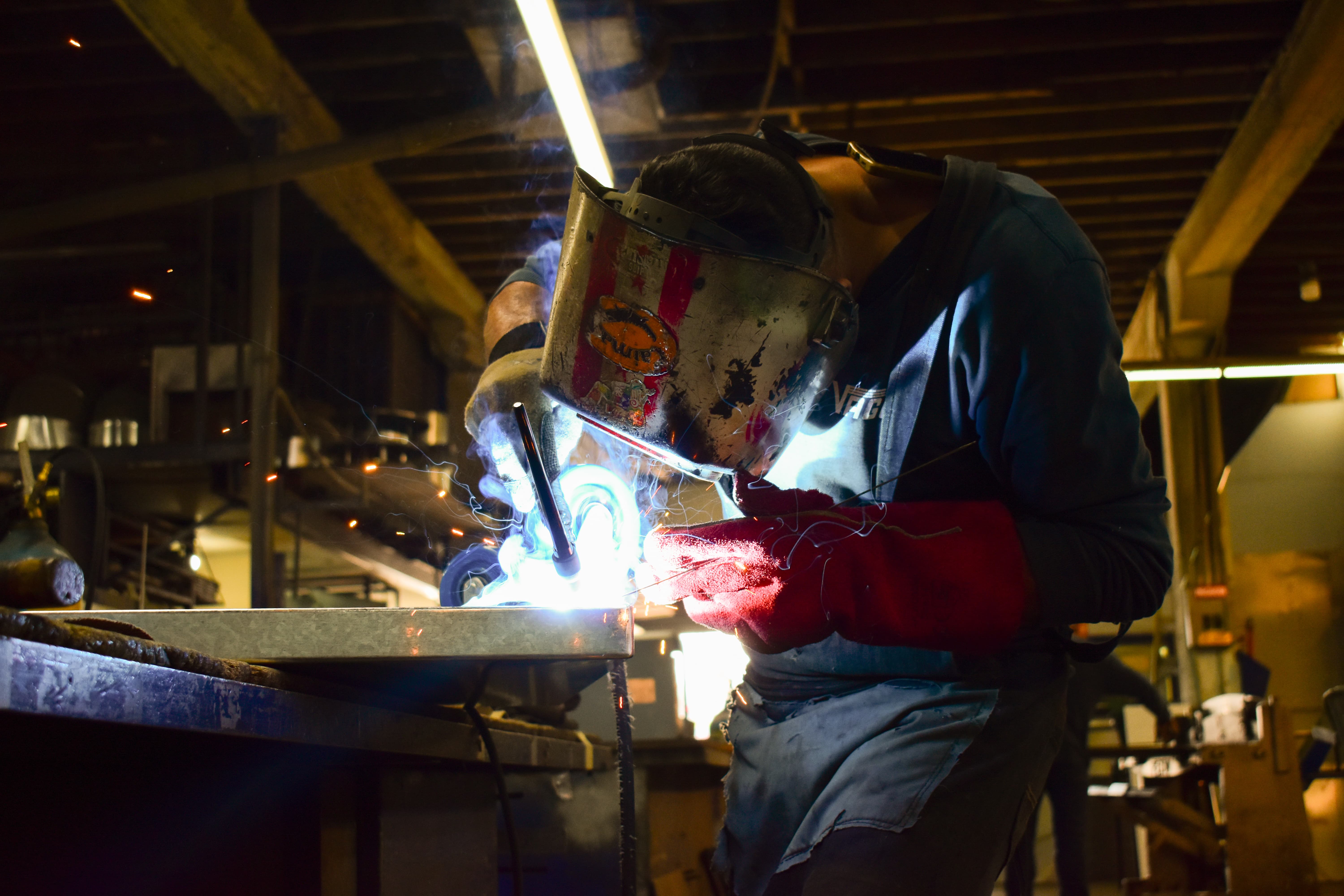 Fabricación metalica en taller